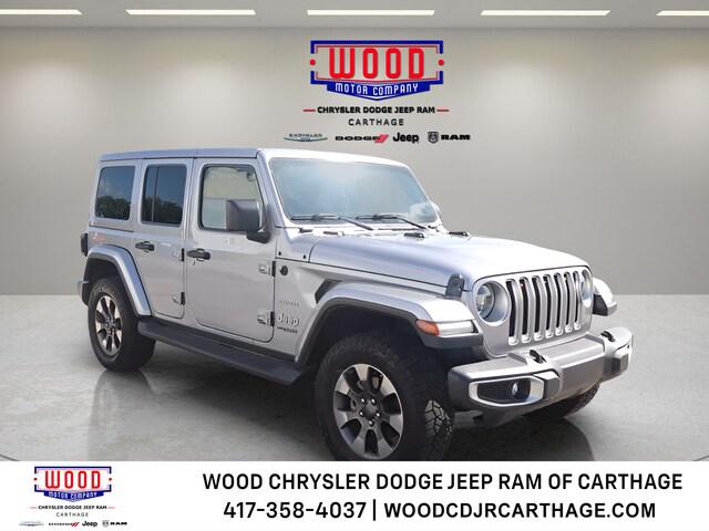2018 Jeep Wrangler Unlimited Sahara 4x4 for sale in Carthage, MO