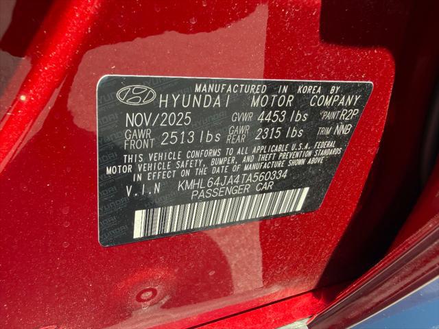 2026 Hyundai Sonata SEL Sport