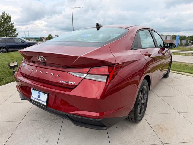 2023 Hyundai Elantra Hybrid Blue