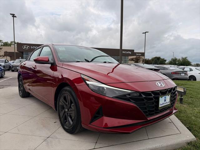 2023 Hyundai Elantra Hybrid Blue