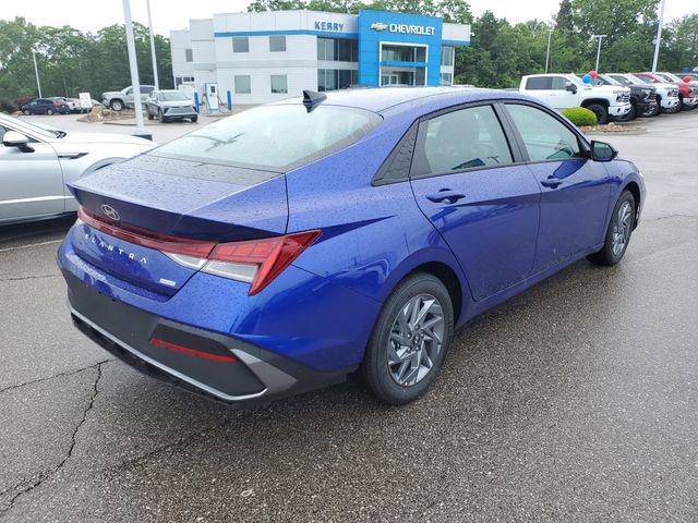 2026 Hyundai Elantra Hybrid Blue