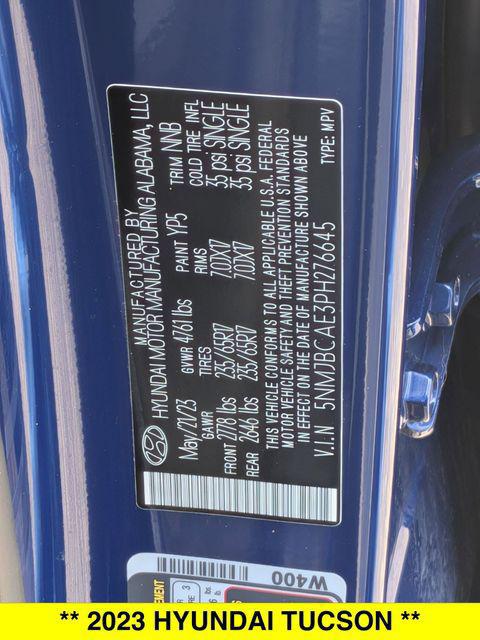 2023 Hyundai Tucson SEL