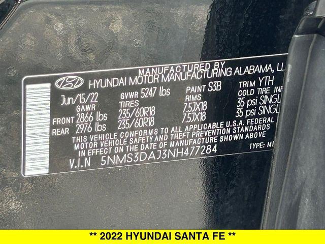 2022 Hyundai Santa Fe SEL
