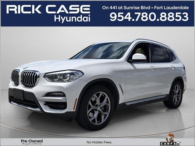 2021 BMW X3 xDrive30i for sale in PLANTATION, FL