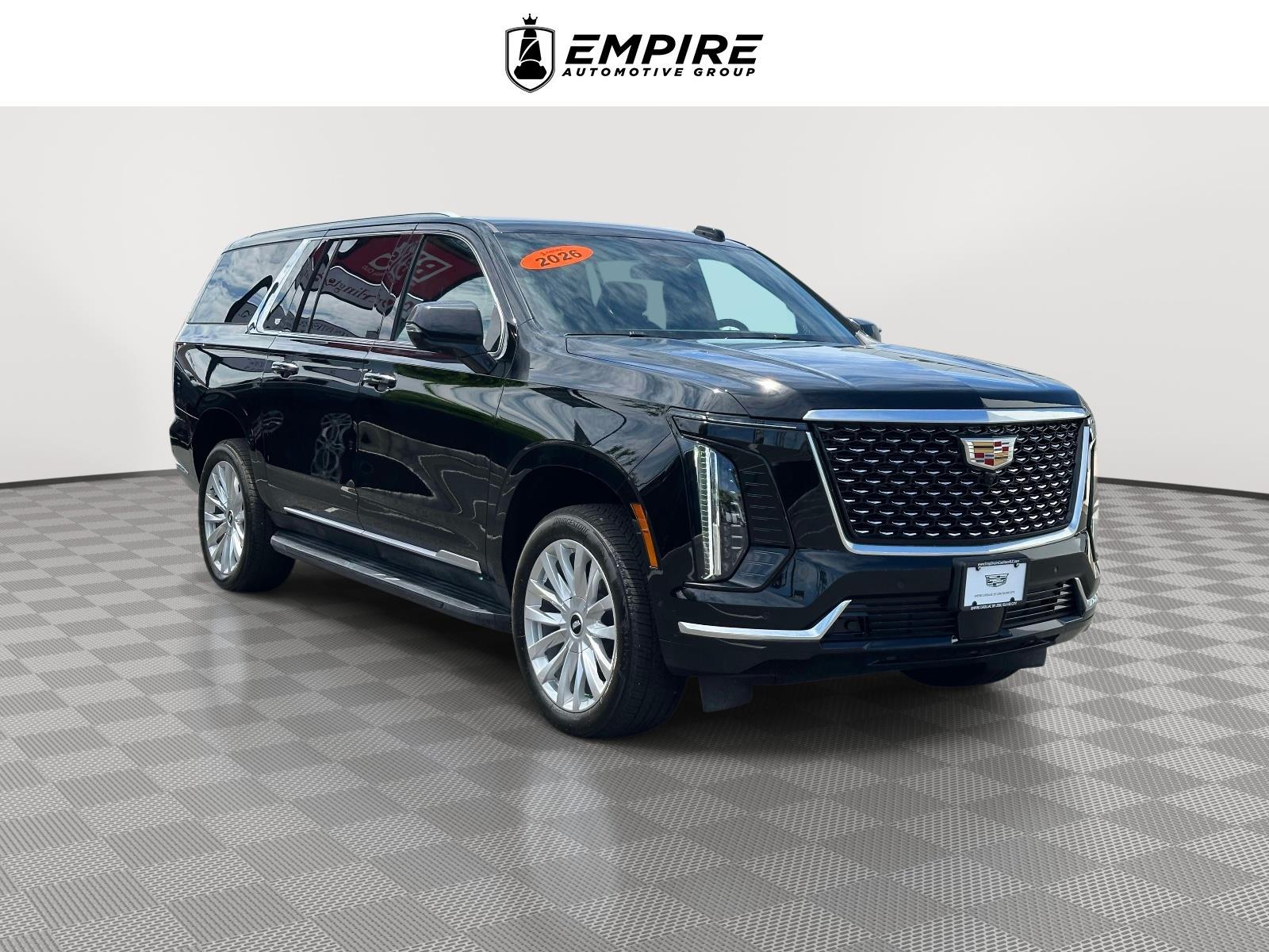 Black 2026 Cadillac Escalade ESV SUV / Crossover Four-Wheel Drive Automatic