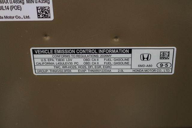2026 Honda Civic Sport