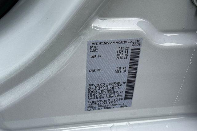 2026 Nissan Altima SR FWD