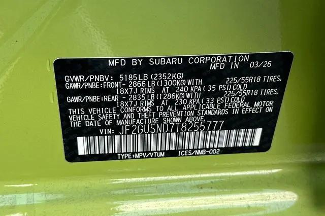 2026 Subaru Crosstrek Limited