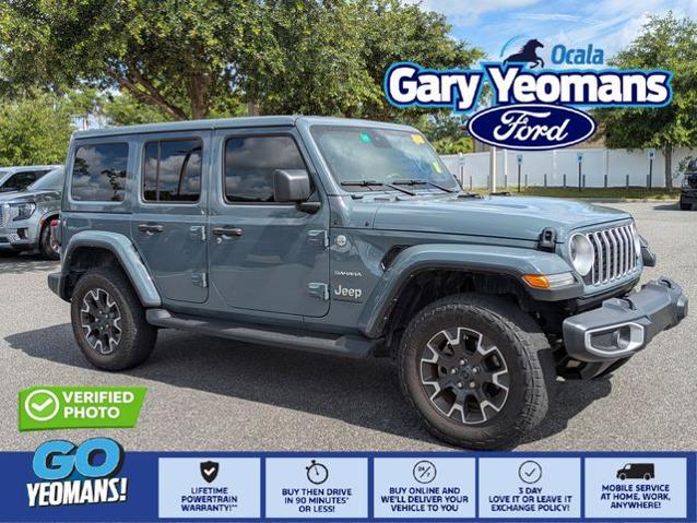 2024 Jeep Wrangler 4-Door Sahara 4x4 for sale in Ocala, FL