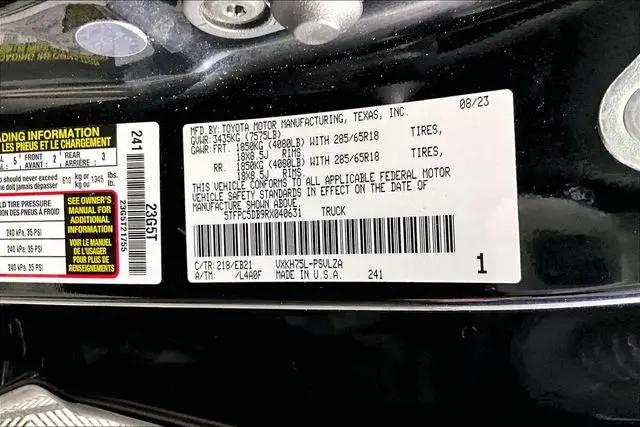 2024 Toyota Tundra TRD Pro 4WD