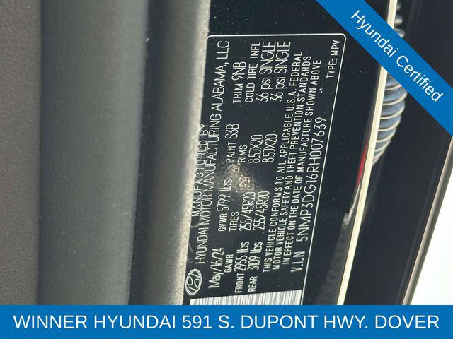 2024 Hyundai Santa Fe Hybrid Limited