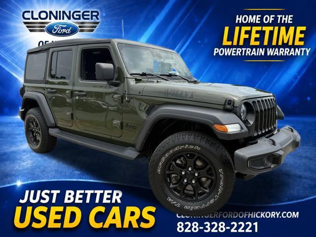 2022 Jeep Wrangler Unlimited Willys 4x4 for sale in Hickory, NC