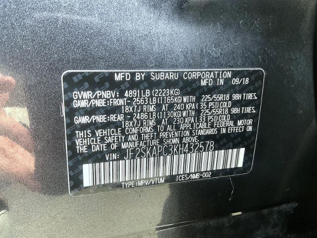 2019 Subaru Forester Sport