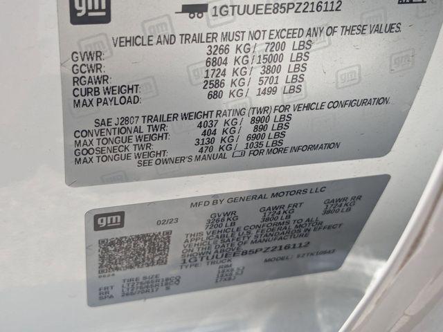 2023 GMC Sierra 1500 4WD Crew Cab Short Box AT4