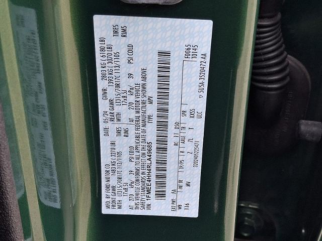 2024 Ford Bronco Everglades