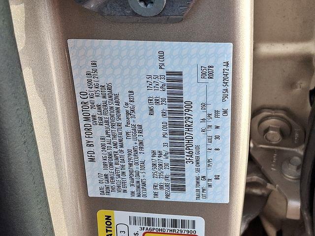 2017 Ford Fusion SE