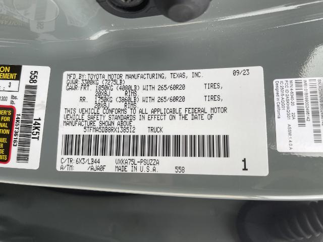2024 Toyota Tundra 1794 Edition