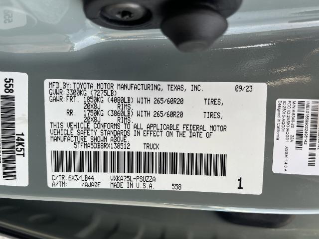 2024 Toyota Tundra 1794 Edition