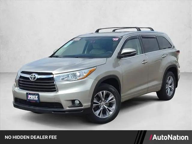 2015 Toyota Highlander XLE V6 for sale in Denton, TX