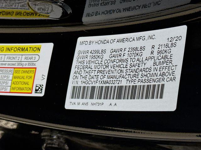 2021 Honda Accord LX