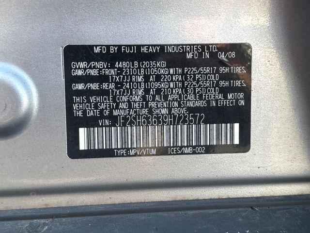 2009 Subaru Forester 2.5X