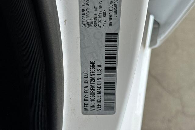 2021 Ram 1500 Big Horn Crew Cab 4x4 6'4" Box