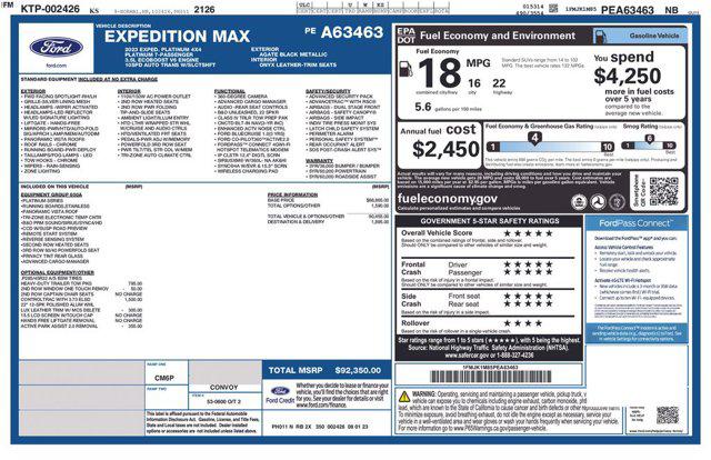 2023 Ford Expedition Platinum MAX