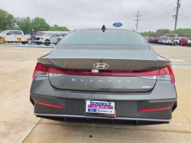 2025 Hyundai Elantra Hybrid Blue