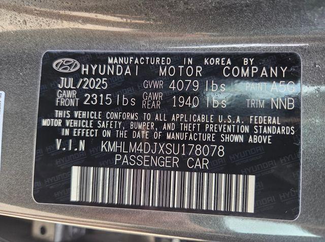 2025 Hyundai Elantra Hybrid Blue