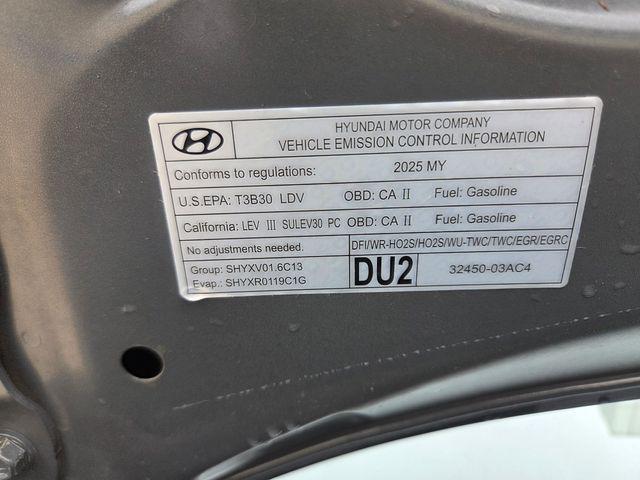 2025 Hyundai Elantra Hybrid Blue