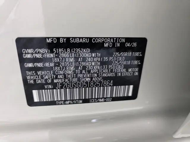 2026 Subaru Crosstrek Sport