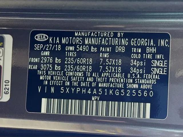 2019 Kia Sorento 3.3L EX