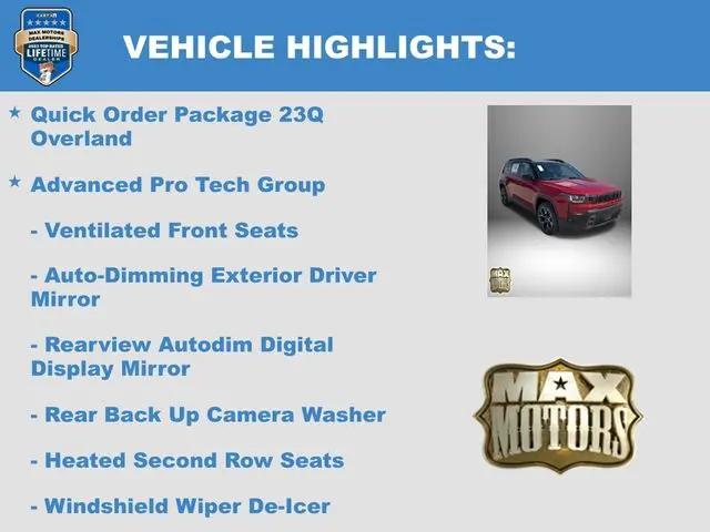 2026 Jeep Cherokee Overland 4x4