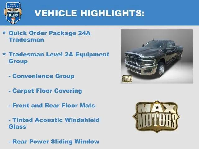 2026 Ram 3500 Tradesman Crew Cab 4x4 8' Box