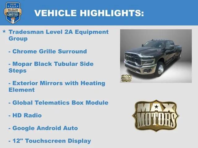 2026 Ram 3500 Tradesman Crew Cab 4x4 8' Box
