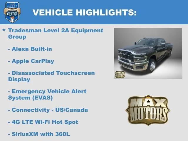2026 Ram 3500 Tradesman Crew Cab 4x4 8' Box