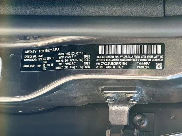 2017 Jeep Renegade Latitude FWD
