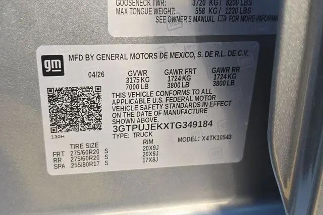 2026 GMC Sierra 1500 Crew Cab, Short Bed, Elevation, 4WD