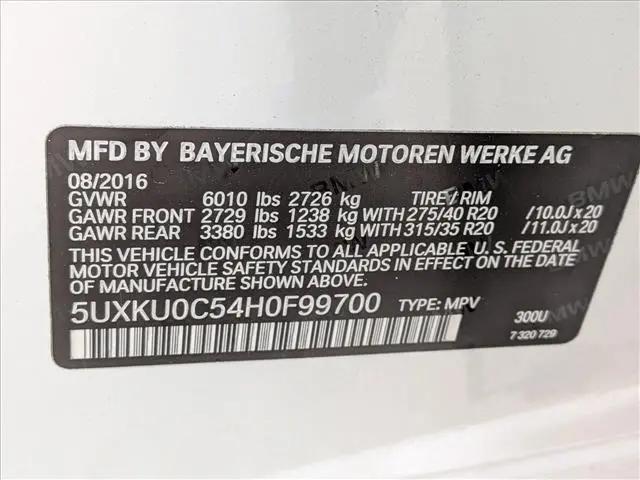 2017 BMW X6 sDrive35i