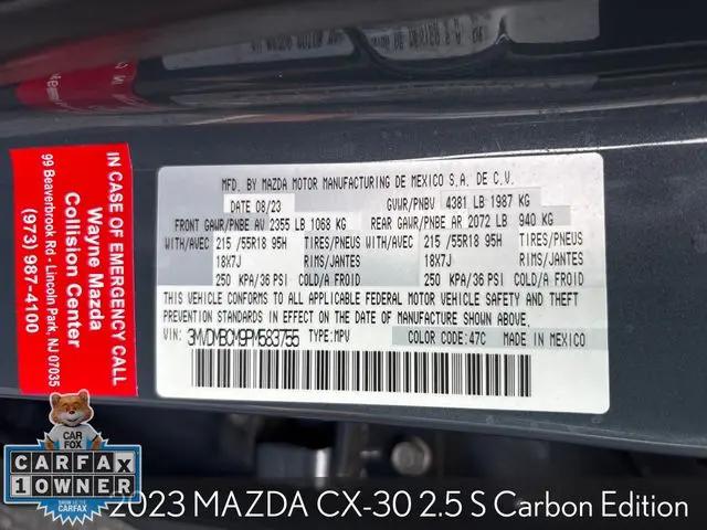 2023 Mazda CX-30 2.5 S Carbon Edition