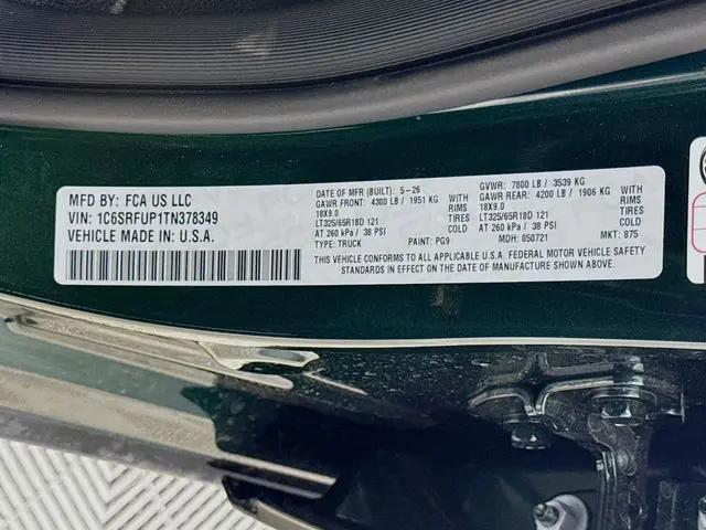 2026 Ram 1500 RHO Crew Cab 4x4 57 Box