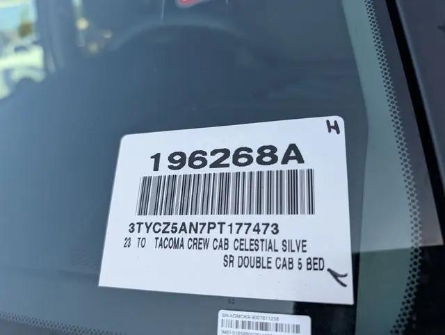 2023 Toyota Tacoma SR V6