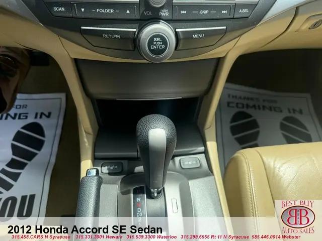 2012 Honda Accord 2.4 SE