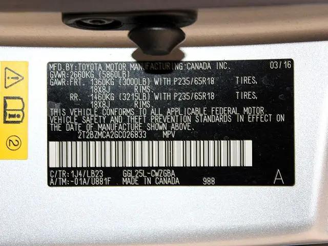 2016 Lexus RX 350 RX 350