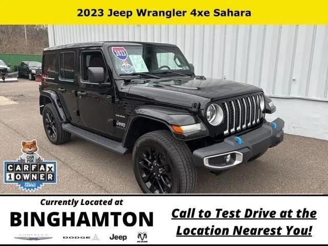 2023 Jeep Wrangler 4xe Sahara 4x4 for sale in Binghamton, NY