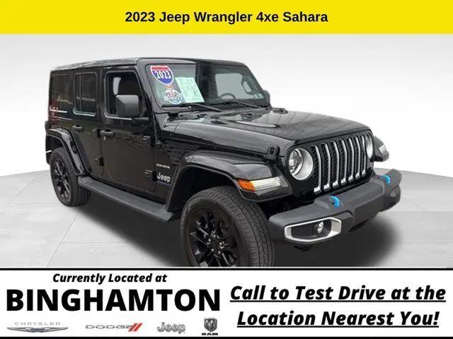 2023 Jeep Wrangler 4xe Sahara 4x4 for sale in Binghamton, NY