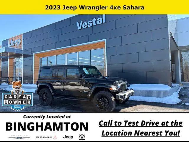 2023 Jeep Wrangler 4xe Sahara 4x4 for sale in Binghamton, NY