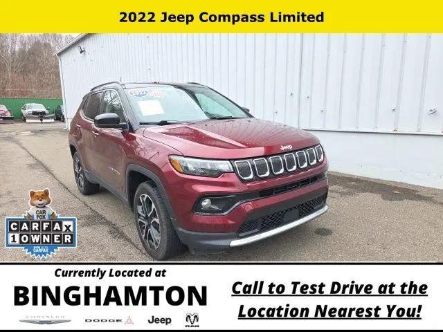 2022 Jeep Compass Limited 4x4 for sale in Binghamton, NY