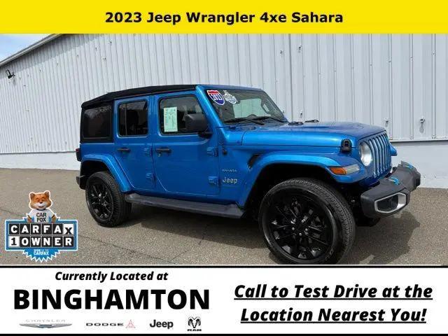 2023 Jeep Wrangler 4xe Sahara 4x4 for sale in Binghamton, NY