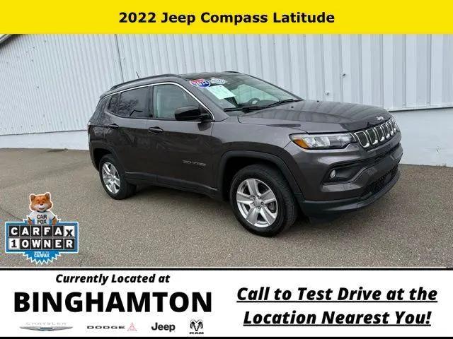 2022 Jeep Compass Latitude 4x4 for sale in Binghamton, NY